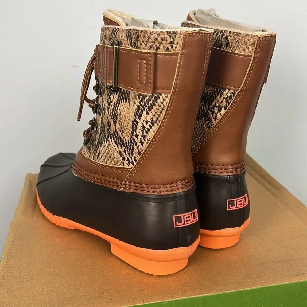 JBU by Jambu Calgary Weather Ready Rubber Boots women’s size 6.5
